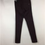 Rag and Bone Wine Black Pop Legging Lamb Leather Panel Skinny Jeans Size 25 Photo 10
