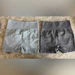 Amazon Floerns Women's 2 Pcs Seamless Camo Print Sports Shorts High Waist Yoga Shorts Photo 1