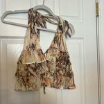 Revolve AFRM Blythe Top in Shine Snake Photo 3