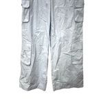 BP  Cargo Pants Twill Fabric Wide Leg Multiple Pockets Light Blue W Medium NWOT Photo 3