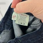 J Brand Size 27 Blue Dark Wash Low Rise Flare Trouser Style Jeans with Pockets Photo 9