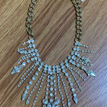 Bebe  rhinestone statement necklace Photo 0