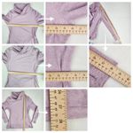 Apana Womens Cowl Neck Athletic Pullover Size Large Purple / Pink Photo 7