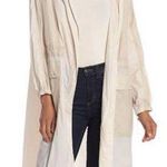 Vince UNISEX Hooded Windbreaker Trench Coat With Storage Pouch Size L Photo 1