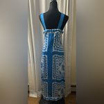 NWT Tuckernuck Anna Cate Abigail Maxi dress in Bandana SZ M Blue Size M Photo 3