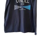 O'Neill O’Neill Cotton Black Graphic Premium Tank Top SZ L #1233 Photo 3