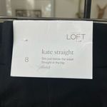 Loft NWT Kate Straight Leg Trousers Career Pants $70 8 Photo 6