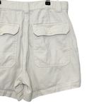 Reformation Pierce Utility Shorts In Almond High Waisted Relaxed Womens Size 30 Photo 4