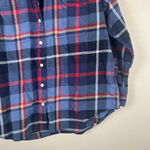 Old Navy ‎ Women's Flannel Plaid Shirt Sz M Photo 3