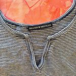 Brandy Melville   navy blue striped tank crop top Photo 7