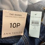 Ann Taylor  The Barrel High Rise Petite Jeans Women's Size 10P Photo 5
