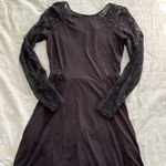 Divided  size 12 black longe sleeve lace dress Photo 2