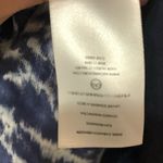 Michael Kors Blue Silk Tunic Top Tie Back Womens S/M Luxury Preppy Classic Photo 7