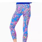 Lilly Pulitzer High Rise Weekender Midi Leggings in Mermaid Grotto Size XXL Photo 2