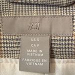 H&M Classic Tailored Plaid Blazer Size Small Photo 5