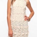 Urban Outfitters Thistlepearl Crochet Lace Floral Ivory Dress Photo 0