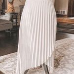 Leith ๐๏ธ Pleated Asymmetrical Midi Skirt Photo 0