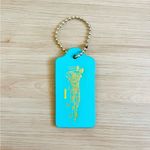 Coach Keychain  Limited Edition Bag Charm Logo Gold Chain Hawaii Stamp
Large Size Photo 3