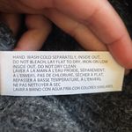 Black Tape Gray Mock Neck Pearl Sweater Size M Photo 9