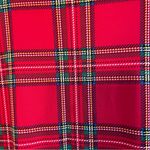 JoySpun Sleepshirt Womens L/XL Red Plaid Snuggle Graphic Print Above Knee Pocket Size L Photo 5