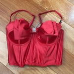 Victoria's Secret NWT  DREAM ANGELS Cupped Bow Bra Corset Top size 34C Photo 4