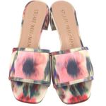 Stuart Weitzman  Cayman 35 Block Floral Slides, Size 10, New with Tag MSRP $425 Photo 1