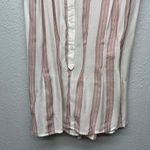 Max Studio  Striped Top Womens Medium Business Casual Career Workwear Office Photo 3