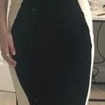 Silhouette Dress Black Size 6 Photo 0