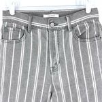 PacSun  Gray Double Stripe High Waisted Straight Leg Jeans 27 Photo 1