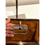 Patricia Nash NWT Ealing Frame Bag W/ Chain Straps Chocolate Medium Photo 12