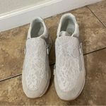 Ash  Look Lace Satin & Suede Zip Up Sneakers Womens Size 40 (EU) US 9.5 NEW Photo 1