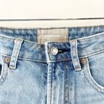 Everlane  High Rise The Curvy Cheeky Straight Leg Crop Jeans Medium Wash Blue 25 Photo 8