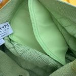 St. John  Collection Green Knit Button‎ Top Size L Short Sleeve Dog Show Photo 5
