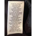 Daisy Fuentes  Black Long‎ Sleeve Ribbed Elastic Cuffs Bottom Blouse Size XL NWT Photo 6