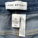 Lane Bryant Lane‎ Bryant Size 20 Mid Rise Skinny Jeans Blue Distressed Frayed Hem Flex Magic Photo 3