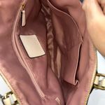 Coach  Poppy Signature Mini Oxford Beige White Jacquard Leather Photo 8