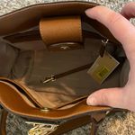 Michael Kors New! Michael  Hamilton East West Satchel Leather in Luggage Photo 7