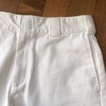 Dickies Girl Juniors' High Rise Fray white shorts size 7 28 waist Photo 5