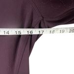 Lululemon Toasty Tech 1/2 Zip Sweatshirt Women 8 Black Cherry Wicking Workout Purple Photo 9
