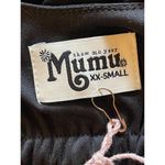 Show Me Your Mumu  Black Chiffon Caitlin Ruffle Maxi Dress‎ Gown Size XXS Photo 7