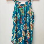 Renee C .  floral Blouse tank size small.  Photo 0