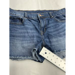 Old Navy Womans Blue Jeans Shorts 10 Regular Cut Offs Photo 5