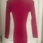 Better Be Pink Bodycon Turtleneck Mini Dress Photo 1