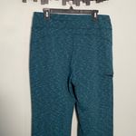Duluth NoGA Womens Yoga Pants L X 31 Teal Green Size L Photo 2