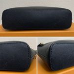 Calvin Klein Black Saffiano Top Zip Chain Crossbody Bag Photo 10