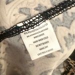 NWT Black and Cream Paisley Print Leggings Pants Photo 1