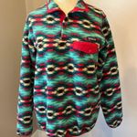 Patagonia Synchilla Aztec Print Long Sleeve Snap Pullover Women’s Size Medium Photo 1