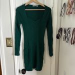 Abercrombie & Fitch ribbed sweetheart neck sweater dress Photo 2
