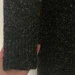 Midi length Gray Charcoal Black Knit Long Sweater Dress Size M Size M Photo 1