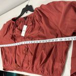 J.Crew  Tassel Tie Front Crop Top in Color Chimney Size 3X NWT Photo 8